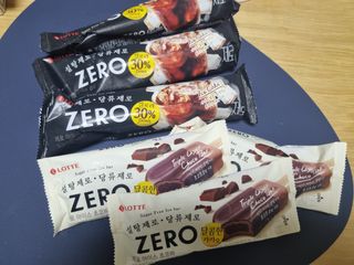 ZERO (초콜릿 칩 쿠키, 카카오 케이크, 후르츠 젤리, 아이스 콜라, 아이스 초코바) — 4.5점을 준 리뷰어가 2022년 6월 올린 사용 사진