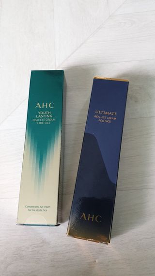 [NEW 탄력유턴 아이크림] AHC 유스 래스팅 리얼 아이크림 포 페이스 — 5점을 준 리뷰어가 2021년 3월 올린 사용 사진