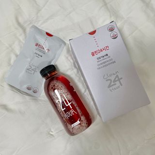 클린24시간 1BOX(5포) + 전용보틀(500ml) — 5점을 준 리뷰어가 2023년 3월 올린 사용 사진