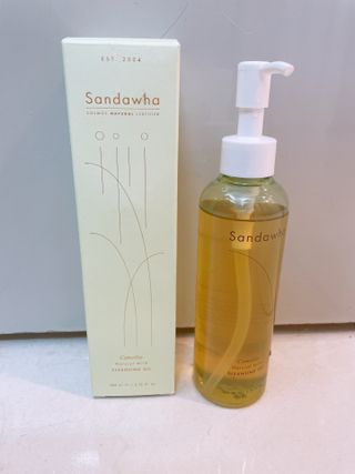 스킨큐어 산다화 순한 클렌징 동백 오일 200ml — 5점을 준 리뷰어가 2023년 4월 올린 사용 사진