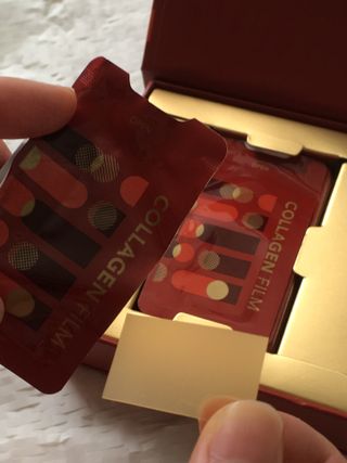 프리마인 귀족의 콜라겐, 92배 흡수율. 럭셔리 프리미엄 CH.V콜라겐필름 30매 — 5점을 준 리뷰어가 2022년 4월 올린 사용 사진