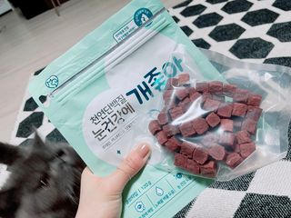 My Pet Care 천연단백질 눈건강에 개좋아 — 5점을 준 리뷰어가 2021년 4월 올린 사용 사진