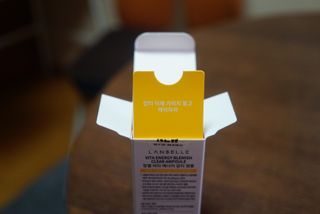 랑벨 비타 에너지 잡티 앰플 50ml 고농축 비타민, 저자극, 수분 촉촉, 미백 앰플 — 5점을 준 리뷰어가 2022년 4월 올린 사용 사진