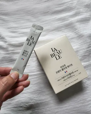 라보르 프렌치 콜라겐 화이트 — 5점을 준 리뷰어가 2022년 10월 올린 사용 사진