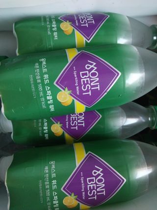 몽베스트 Montbest with Sparkling water Lemon OR Lime 20병(랜덤) — 5점을 준 리뷰어가 2022년 8월 올린 사용 사진