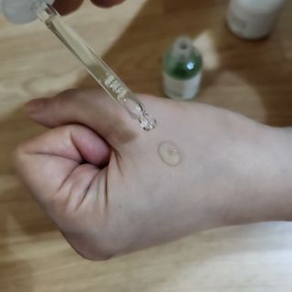 [녹산] 그린 솔루션 멀티 수분 앰플 + 그린 솔루션 멀티 수분크림 — 5점을 준 리뷰어가 2022년 10월 올린 사용 사진