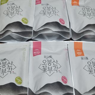 오봉산꽃부각 [만나식품] 오봉산 꽃부각 3가지 맛(오리지널, 새우맛, 매운고추맛) — 5점을 준 리뷰어가 2023년 1월 올린 사용 사진
