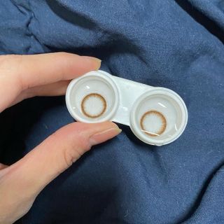 앤365 [ANN365LENS] 저스트 블랙, 초코 2종 중 택일 — 3점을 준 리뷰어가 2021년 12월 올린 사용 사진