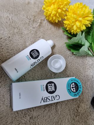 [갸스비] 명불허전, 남성을 위한 브랜드 갸스비의 올인원, 폼클렌징, 헤어오일 3종 — 5점을 준 리뷰어가 2021년 4월 올린 사용 사진