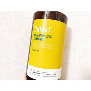 달리프 진저 베러 퍼퓸 탈모 완화 샴푸 1000ml 향 3종 — 5점을 준 리뷰어가 2021년 1월 올린 사용 사진