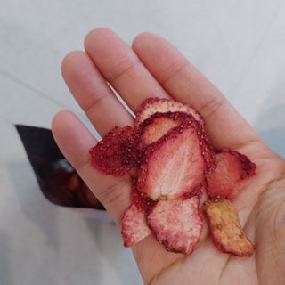 아비삭과일칩 5종 /딸기,사과,배,귤,무화과 5종 — 4점을 준 리뷰어가 2021년 3월 올린 사용 사진