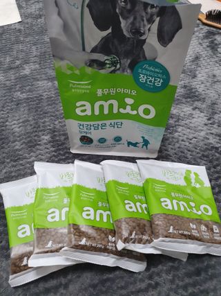 [풀무원아미오] 건강담은식단 1kg 3종 — 5점을 준 리뷰어가 2021년 2월 올린 사용 사진