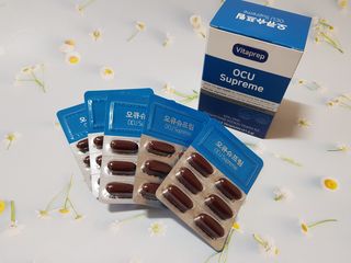 뉴트리션팩토리 비타프렙 오큐슈프림 루테인 오메가3 1050mg — 4점을 준 리뷰어가 2021년 6월 올린 사용 사진