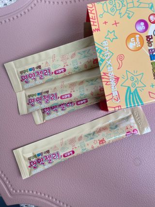 다나음 셀렌에 빠진 아연면역젤리 열대과일맛+사과맛 — 3.5점을 준 리뷰어가 2023년 6월 올린 사용 사진