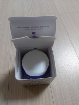 [후르디아] 72시간 블루베리 속살 수분크림 — 5점을 준 리뷰어가 2021년 5월 올린 사용 사진