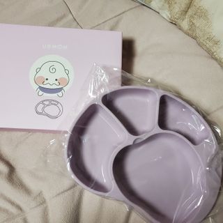 유비맘 캐릭터 실리콘 흡착 식판_색상 랜덤발송 — 4점을 준 리뷰어가 2020년 12월 올린 사용 사진
