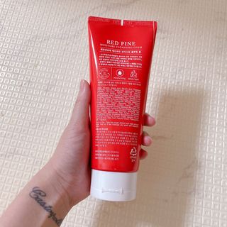 메르센보떼 레드파인 모이스춰 클렌징 폼 170ml — 5점을 준 리뷰어가 2022년 8월 올린 사용 사진