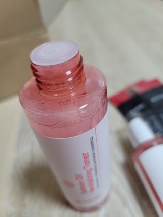 아이앤립 / EYENLIP 아이앤립 연어오일 리바이탈라이징 토너+앰플+크림 3종 세트 — 5점을 준 리뷰어가 2021년 5월 올린 사용 사진