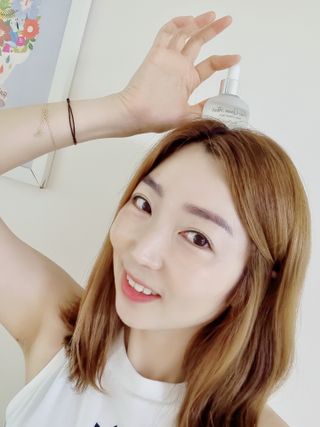 브에노 파리퀸 윌 페이스 오일 — 5점을 준 리뷰어가 2021년 6월 올린 사용 사진