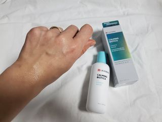 리더스코스메틱 리더스 카밍 바이오틱스 에센스 워터 — 4.5점을 준 리뷰어가 2021년 2월 올린 사용 사진