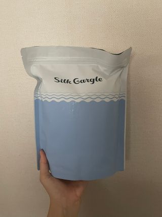 실크가글 실크단백질 함유 구강청결제 11ml 50포 — 5점을 준 리뷰어가 2021년 9월 올린 사용 사진