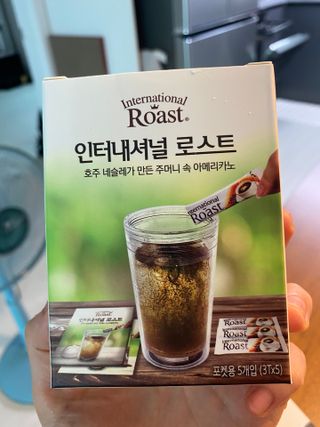 인터내셔널로스트 [호주네슬레] 인터내셔널 로스트 65개입 호주마약커피 50T+15T — 5점을 준 리뷰어가 2021년 8월 올린 사용 사진