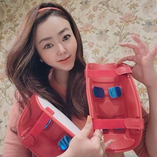 퓨어렉스 무선 종아리 EMS온열 마사지기 뷰티라인 BEAUTY LINE — 5점을 준 리뷰어가 2022년 8월 올린 사용 사진