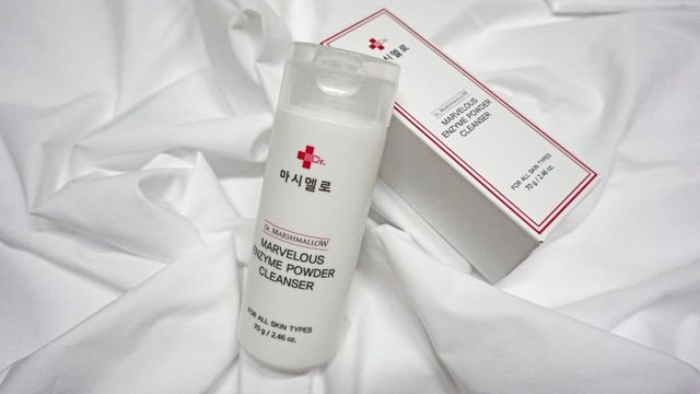 닥터마시멜로 마블러스 엔자임 파우더 클렌저 리뷰 사진