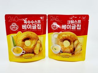 딜라이트 프로젝트 오뚜기스프 베이글칩 2종 — 5점을 준 리뷰어가 2021년 8월 올린 사용 사진