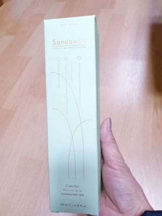 스킨큐어 산다화 순한 클렌징 동백 오일 200ml — 5점을 준 리뷰어가 2023년 12월 올린 사용 사진