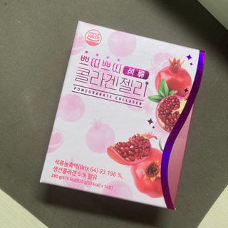 헬스업_쁘띠쁘띠석류콜라겐젤리_20g x 14포 — 3점을 준 리뷰어가 2020년 12월 올린 사용 사진