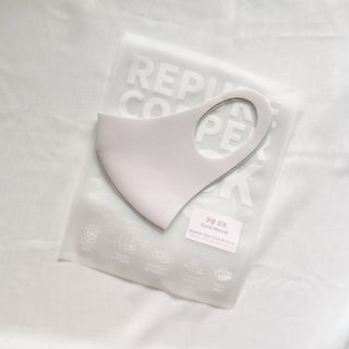 [에이블밤부] 리퓨어 쿠퍼 마스크 10color — 4점을 준 리뷰어가 2021년 2월 올린 사용 사진