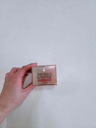 아이앤립 / EYENLIP 아이앤립 24K 골드 N 펩타이드 앰플 크림 — 5점을 준 리뷰어가 2021년 4월 올린 사용 사진