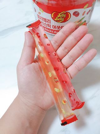 젤리벨리 젤리스틱 어쏘티드 900g — 5점을 준 리뷰어가 2022년 8월 올린 사용 사진