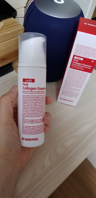 메디필 레드 락토 퍼스트 콜라겐 에센스 — 5점을 준 리뷰어가 2021년 1월 올린 사용 사진