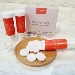 [슬림드랍 석류맛] 건기식 다이어트 보조제 겸 비타민 — 5점을 준 리뷰어가 2022년 1월 올린 사용 사진