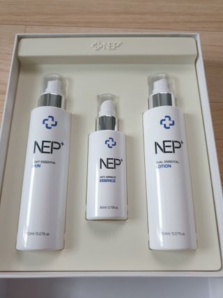 SOONWITH 순위드 NEP+ 스킨케어 3종 세트 — 5점을 준 리뷰어가 2021년 3월 올린 사용 사진