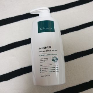 셀라피 에이리페어 크림 바디 워시 2세대 500ml — 5점을 준 리뷰어가 2021년 1월 올린 사용 사진