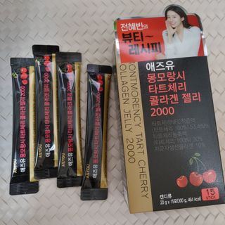 애즈유 몽모랑시 타트체리 콜라겐젤리2000 — 4점을 준 리뷰어가 2021년 4월 올린 사용 사진