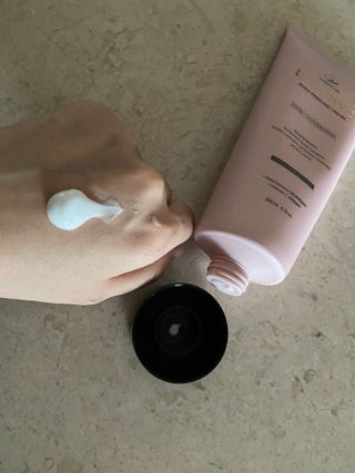 오투에니원 인컨보 바디 퍼퓸 크림 200ml — 4점을 준 리뷰어가 2023년 2월 올린 사용 사진