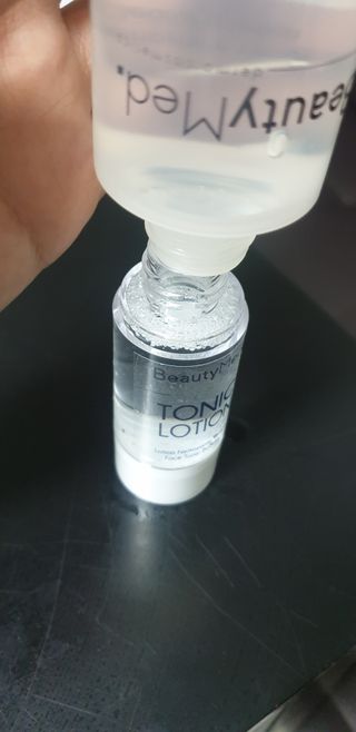 뷰티메드 수분폭탄 토닉로션 200ml — 5점을 준 리뷰어가 2022년 7월 올린 사용 사진