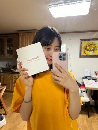 약손명가코스메틱 필킨 블룸 셀 브라이트닝 마스크 — 5점을 준 리뷰어가 2022년 6월 올린 사용 사진