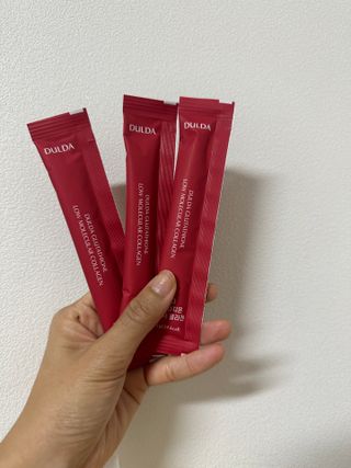 [덜다] 글루타치온 저분자 콜라겐 (20g x 15포) — 4점을 준 리뷰어가 2023년 8월 올린 사용 사진