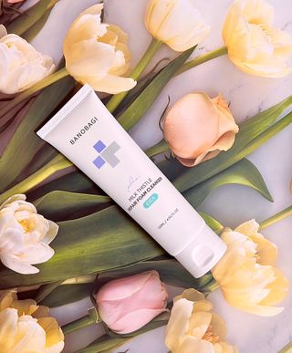 바노바기 코스메틱 바노바기 밀크씨슬 리페어 시카 폼 클렌저 플러스 120ml + 퀵 마스크 플러스 30매 — 5점을 준 리뷰어가 2023년 8월 올린 사용 사진
