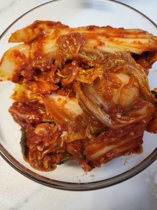 셰프애찬 알배기 겉절이 김치 1kg — 5점을 준 리뷰어가 2022년 11월 올린 사용 사진