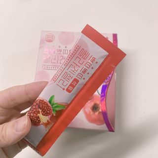 헬스업_쁘띠쁘띠석류콜라겐젤리_20g x 14포 — 5점을 준 리뷰어가 2021년 3월 올린 사용 사진