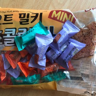 델리스 오트 밀키 초콜릿 바 — 4점을 준 리뷰어가 2022년 4월 올린 사용 사진