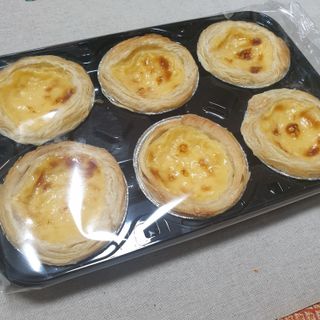 디앙뜨 포르투갈 에그타르트 오리지널 맛+패션후르츠 맛 중 택1 — 5점을 준 리뷰어가 2021년 8월 올린 사용 사진