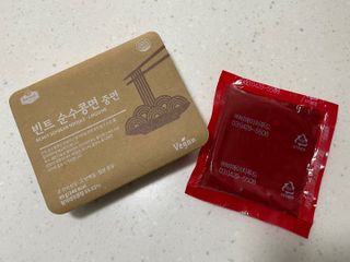 더빈트 빈트 순수콩면 3종 (+비건소스 2종 랜덤발송) — 5점을 준 리뷰어가 2023년 4월 올린 사용 사진