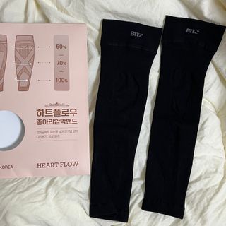 하트플로우 종아리 압박 밴드 스타킹 — 5점을 준 리뷰어가 2022년 9월 올린 사용 사진